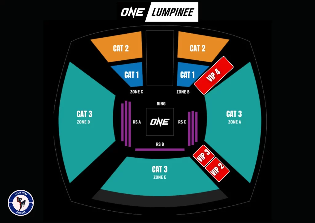 ONE Lumpinee Seat Map