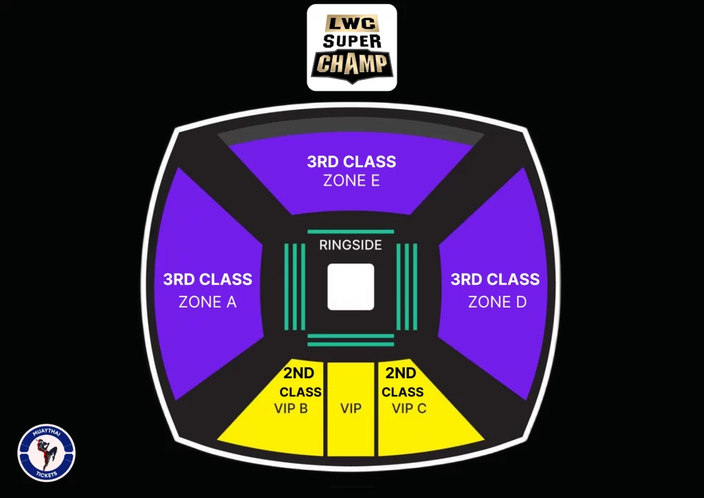 LWC Super Champ Seat Map